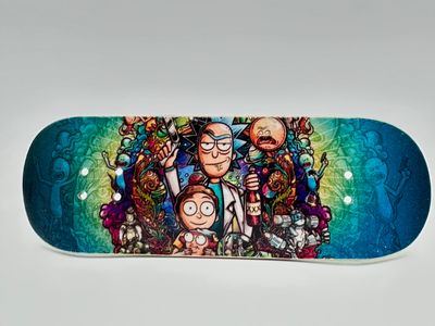 Boardkennel Fingerboard Deck Rick and Morty 32mm