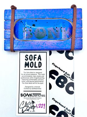 Bonk Benches Custom Sofa Mold Fingerboard Deck #1229 34mm