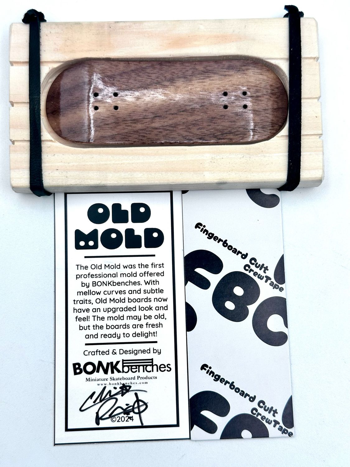 Bonk Benches Old Mold 33mm Walnut
