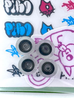 PIRO Performance Fingerboard Wheels Dual Duro 