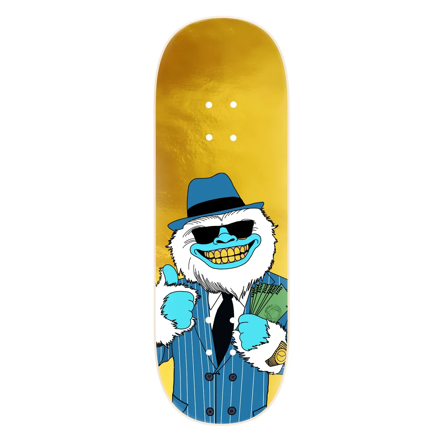 Joycult Fingerboard Deck Fuzzy G 