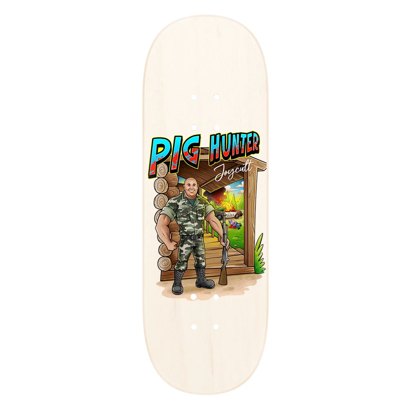 Joycult Fingerboard Deck Pig Hunter 