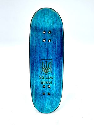Workers FB Fingerboard Deck Lizard 32mm Street Shape 