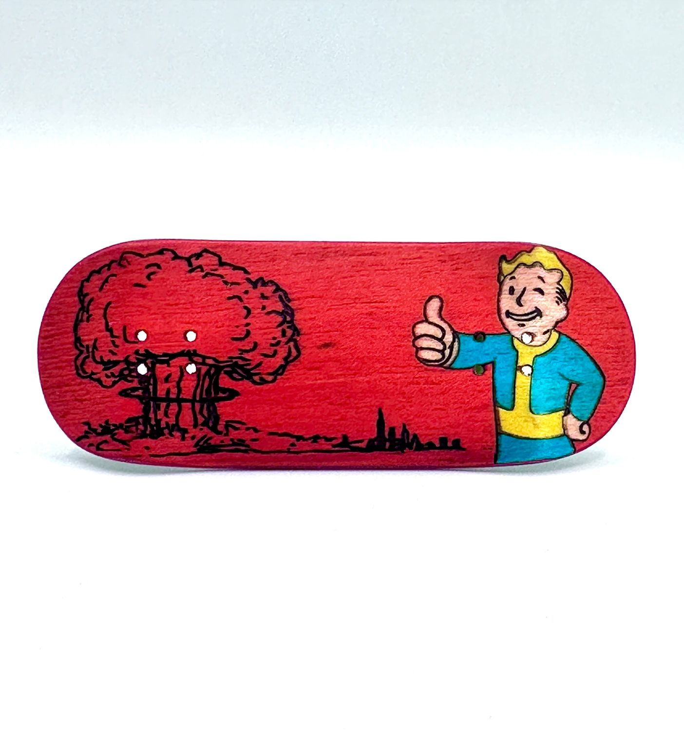 Workers FB Fingerboard Deck Fallout 36mm Street Shape