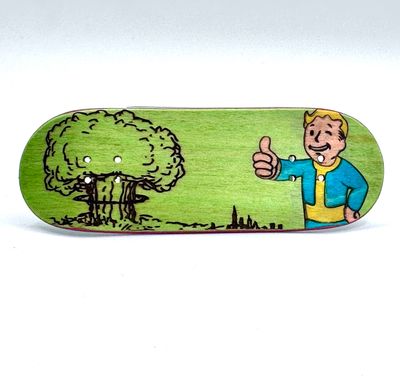 Workers FB Fingerboard Deck Fallout 32mm Street Shape