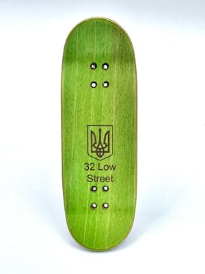 Workers FB FingerBoard Deck Alien 32mm Street Shape 