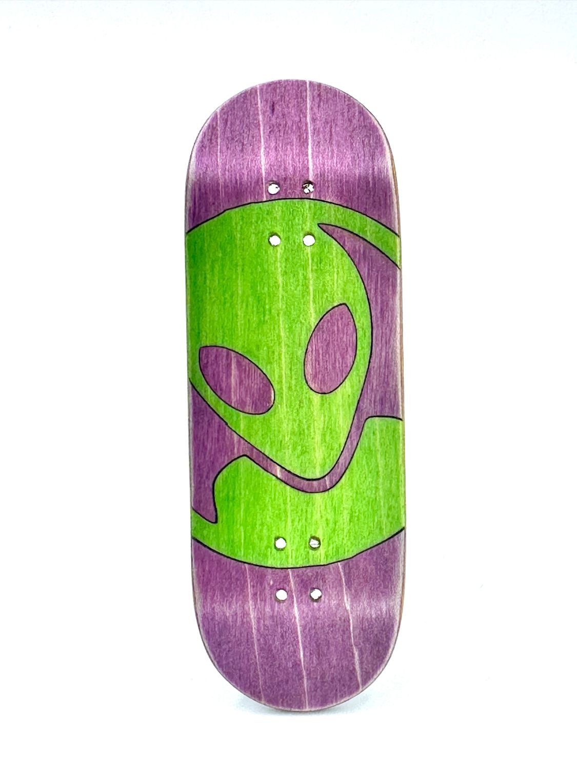 Workers FB FingerBoard Deck Alien 32mm Street Shape , Color: Low