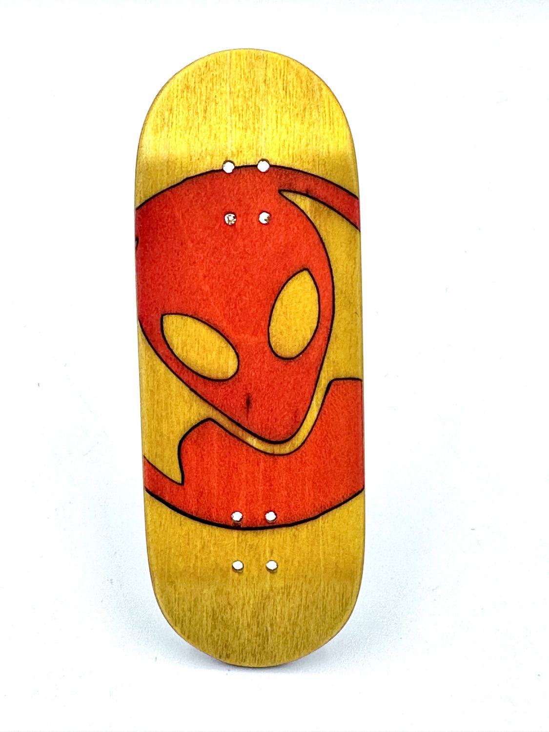 Workers FB FingerBoard Deck Alien 34mm Street Shape , Color: Low