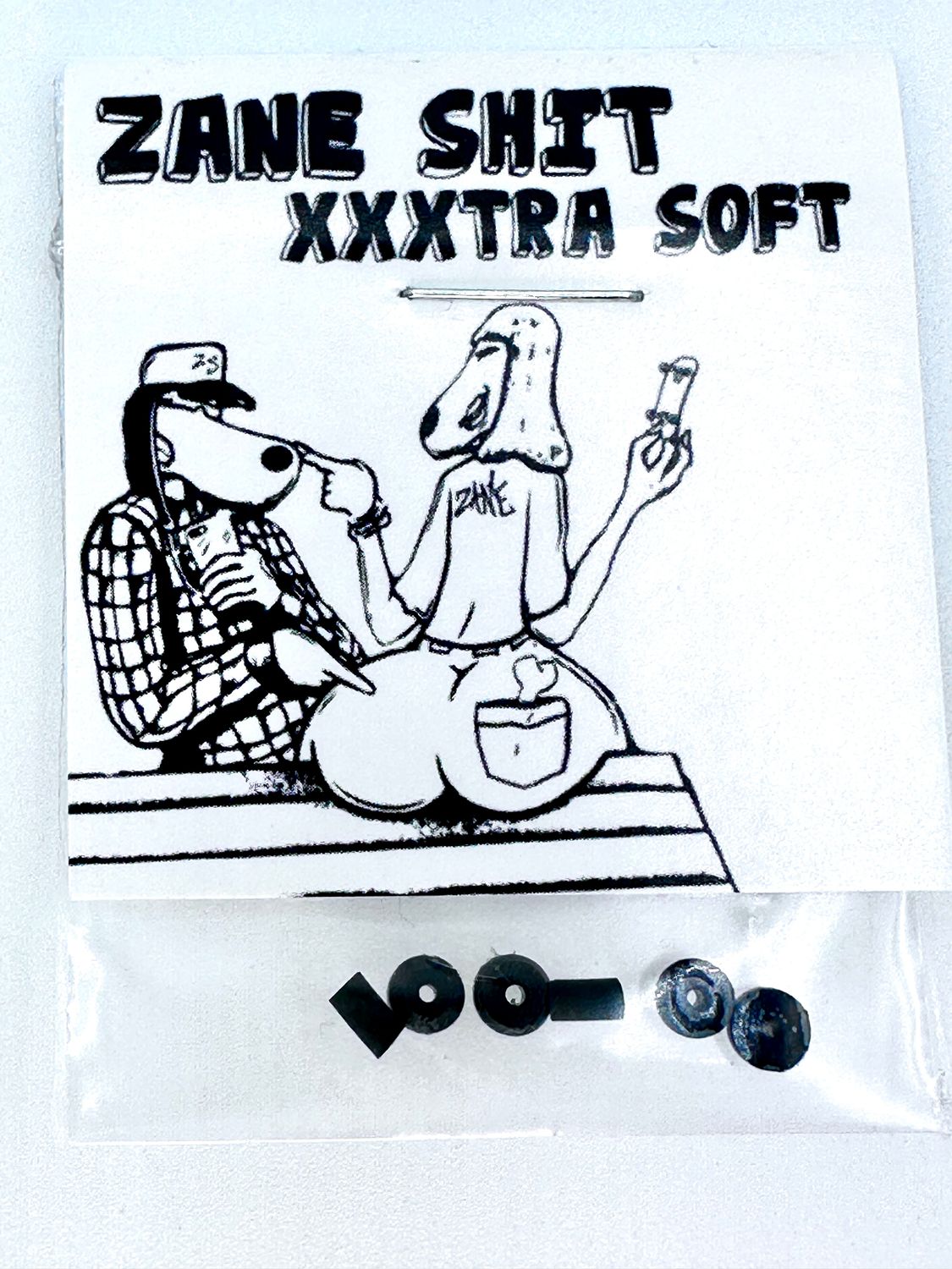 Zane Shit XXXTRA Soft Fingerboard Bushings, Color: Black