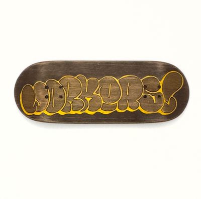 Workers FB FingerBoard Deck Bubble Logo 34mm Street Shape 