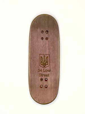 Workers FB FingerBoard Deck Bubble Logo 34mm Street Shape 