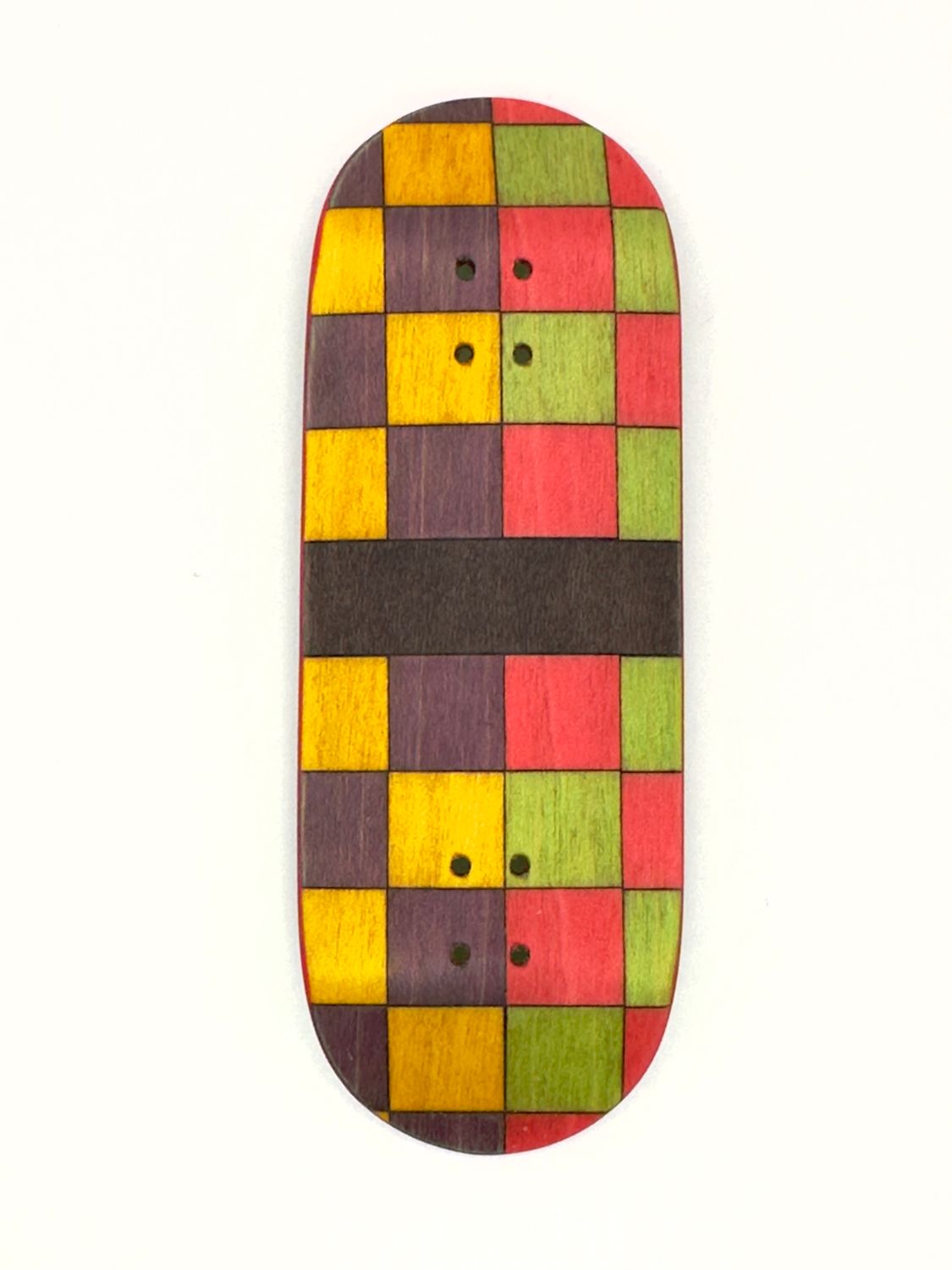 Workers FB FingerBoard Deck Checkered 34mm Street Shape , Size: Low