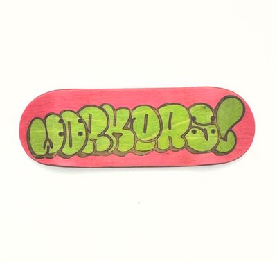 Workers FB FingerBoard Deck Bubble Logo 32mm Street Shape 