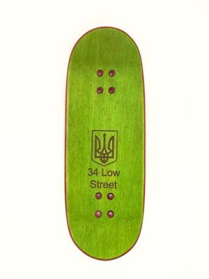 Workers FB FingerBoard Deck Checkered 34mm Street Shape 