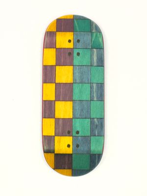 Workers FB FingerBoard Deck Checkered 36mm Street Shape 