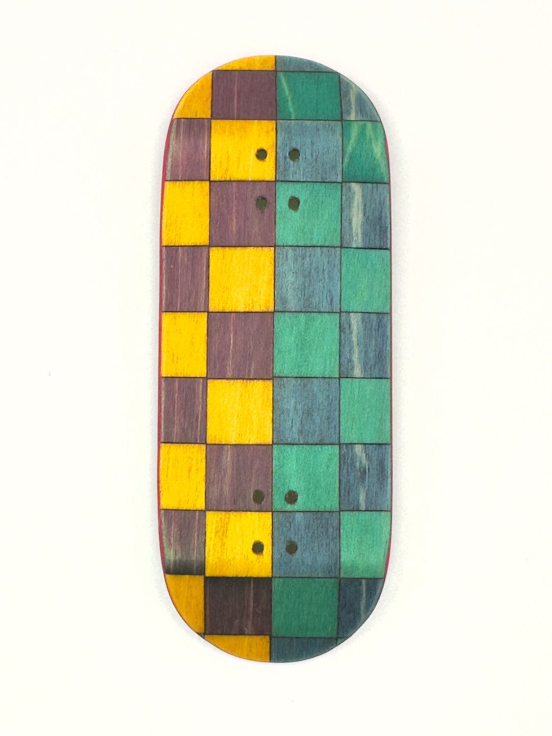 Workers FB FingerBoard Deck Checkered 36mm Street Shape , Color: Low