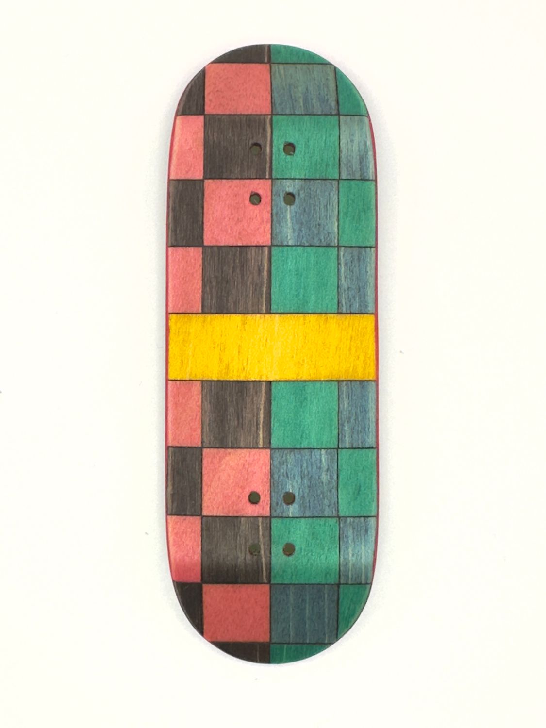 Workers FB FingerBoard Deck Checkered 32mm Street Shape , Color: Low