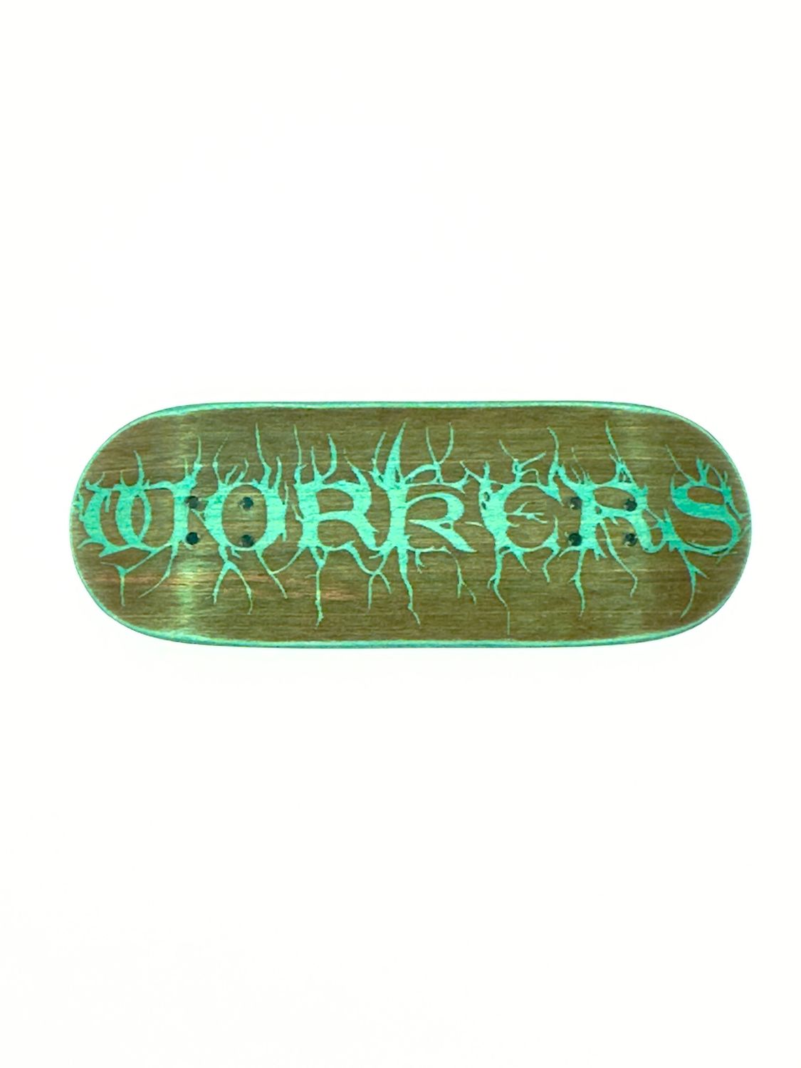 Workers FB FingerBoard Deck Roots Logo 34mm Street Shape , Color: Low