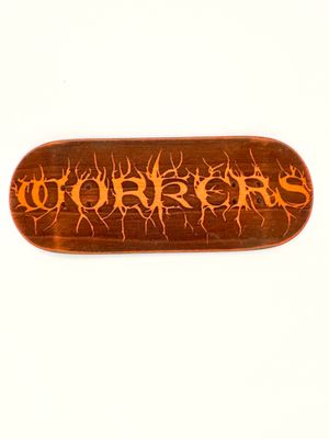 Workers FB FingerBoard Deck Roots Logo 36mm Street Shape 
