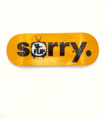 Boardkennel Fingerboard Deck Sorry Flip Logo 34mm