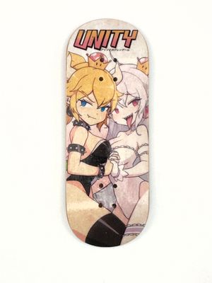 Boardkennel Fingerboard Deck Bowsette and Boosette 34mm