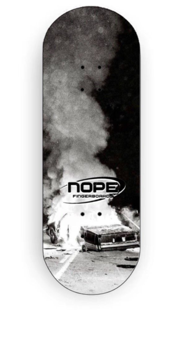 Nope Fingerboard Deck Popsicle Beast Mold C&amp;B 
