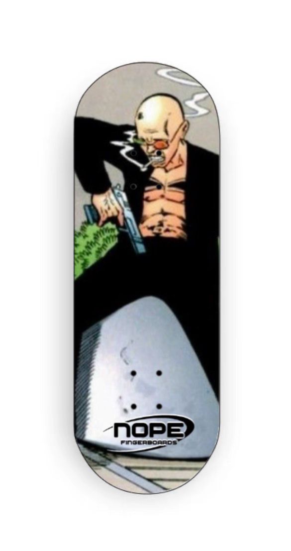 Nope Fingerboard Deck Popsicle Beast Mold Clapped 34mm