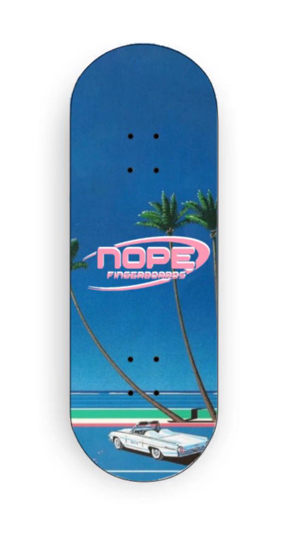 Nope Fingerboard Deck Popsicle Beast Mold Flawda 
