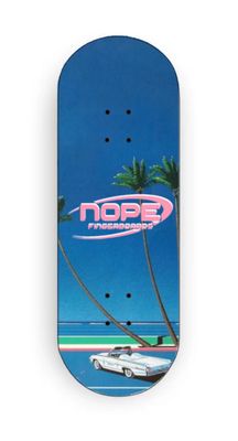 Nope Fingerboard Deck Popsicle Beast Mold Flawda 