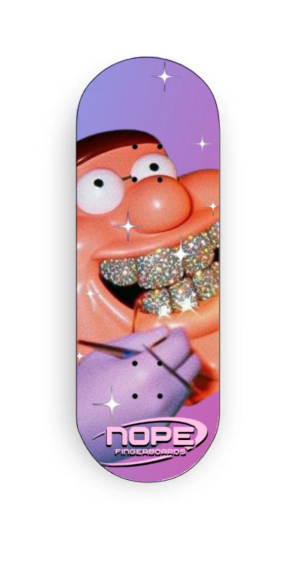 Nope Fingerboard Deck Popsicle Beast Mold Petah 