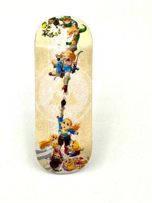 Boardkennel Fingerboard Deck Link and Zelda Through Time 34mm
