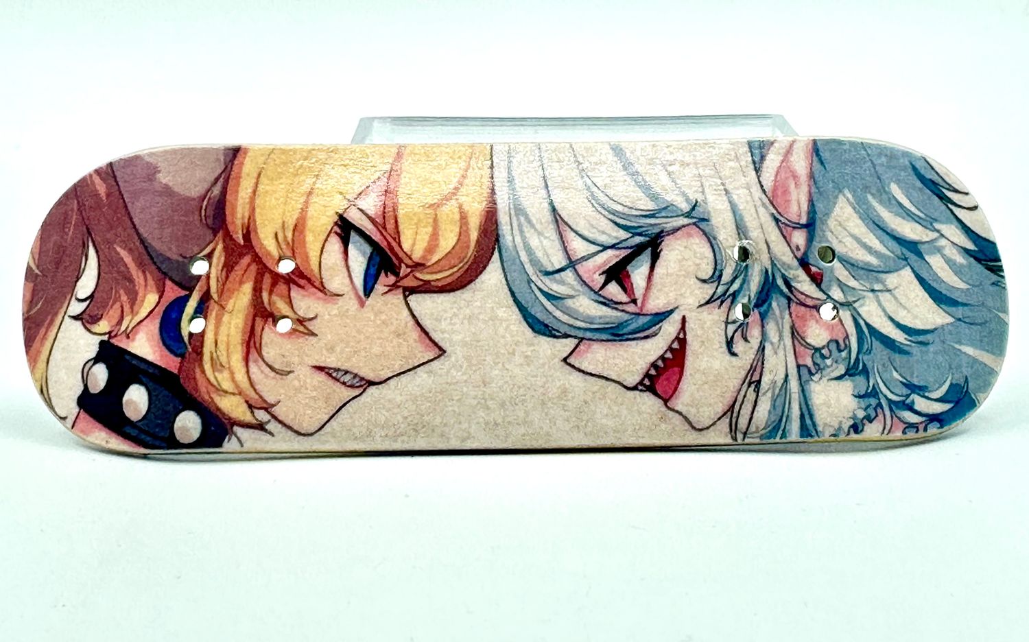 Boardkennel Fingerboard Deck Bowsette vs Boosette 29mm