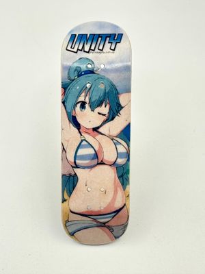 Boardkennel Fingerboard Deck Beach Day Aqua 29mm