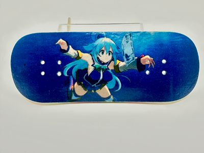 Boardkennel Fingerboard Deck KonoSuba Aqua 36mm Popsicle