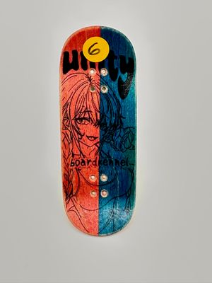 Boardkennel Fingerboard Deck TMNT Leonardo 36mm Popsicle