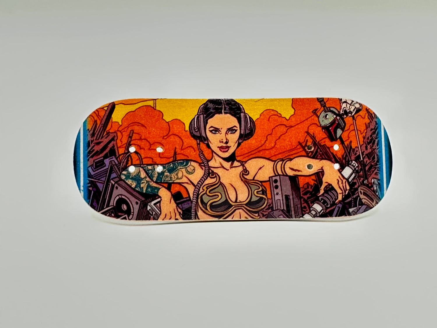 Boardkennel Fingerboard Deck Princess Leia 36mm Popsicle