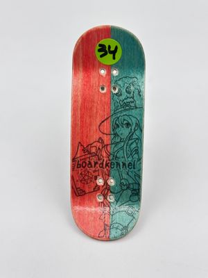 Boardkennel Fingerboard Deck Zapp Brannigan 34mm Popsicle