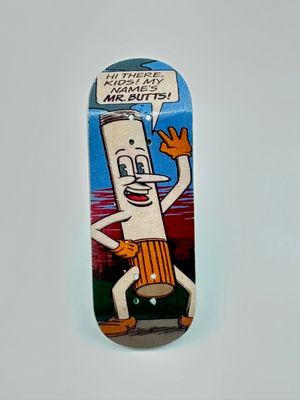Boardkennel Fingerboard Deck Mr. Butts 34mm Popsicle