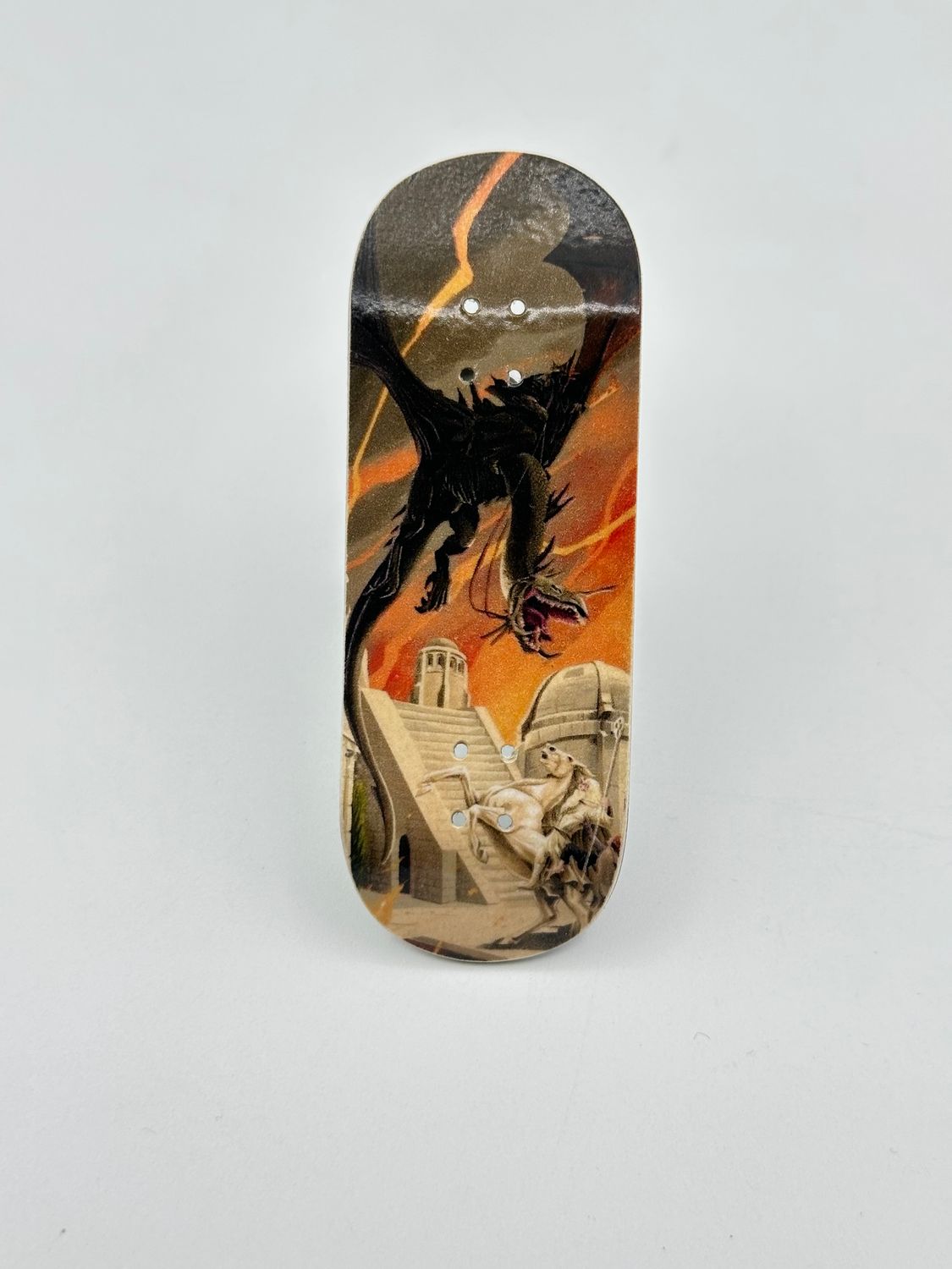 Boardkennel Fingerboard Deck Gandalf vs the Witch King 34mm Popsicle
