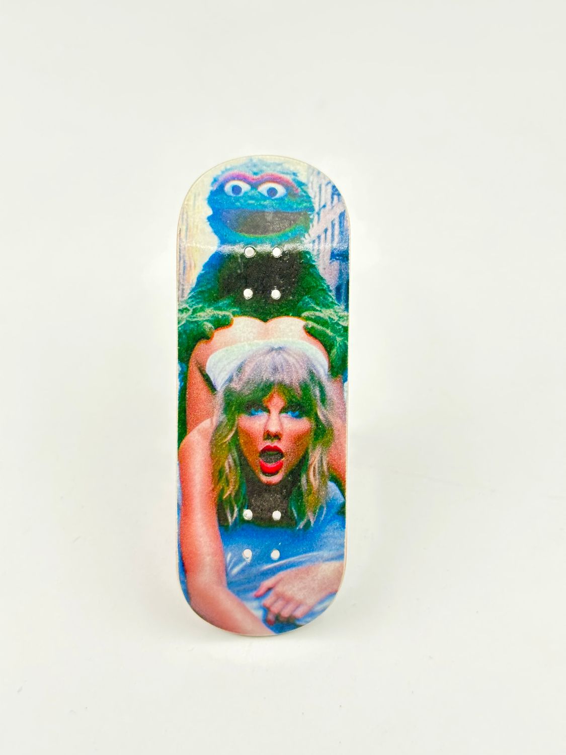 Boardkennel Fingerboard Deck Oscar the Grouch 34mm Popsicle