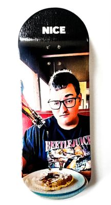 Nice Fingerboard Deck Pancakes 34mm Popsicle