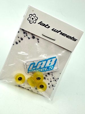 Lab Raw Plus Fingerboard Wheels Clear No Name