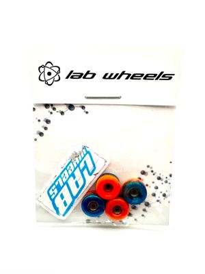 Lab Raw Plus Fingerboard Wheels Orange Blast