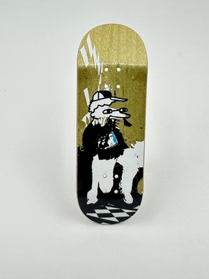 Stacked USA Fingerboard Deck Stacked Lama 32mm Popsicle S1