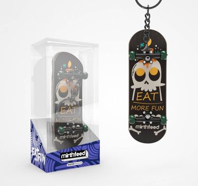 Mirthfeed Fingerboard Complete 32mm Skeleton