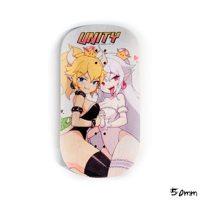 Boardkennel Fingerboard Deck Bowsette and Boosette 50mm