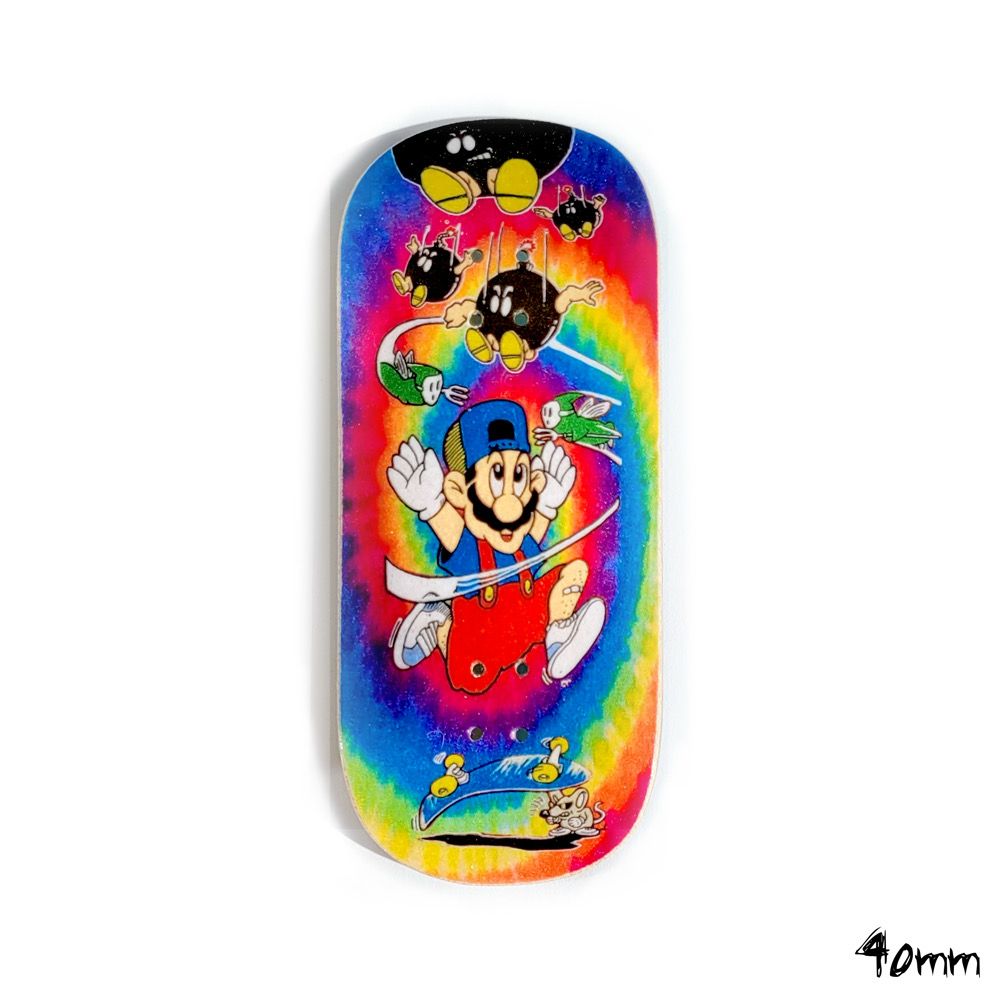 Boardkennel Fingerboard Deck World Mario 40mm