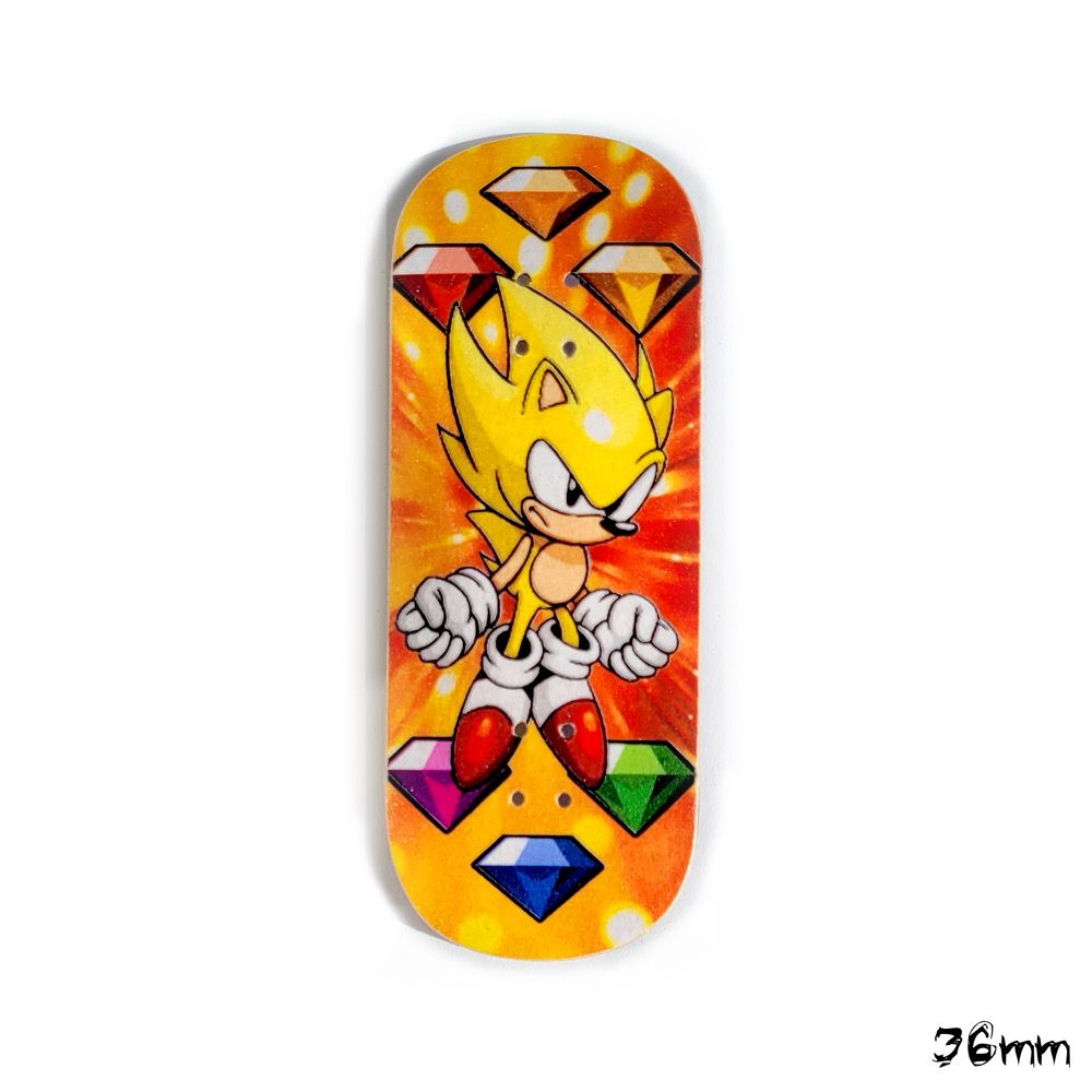 Boardkennel Fingerboard Deck Super Sonic 36mm Popsicle
