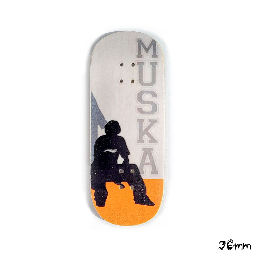 Boardkennel Fingerboard Deck Muska Orange 36mm Popsicle