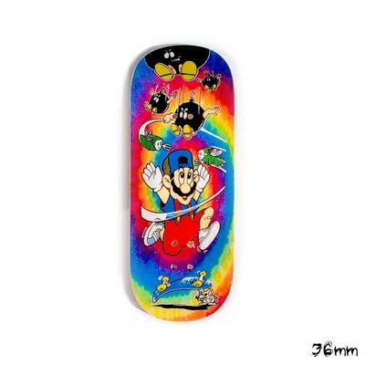 Boardkennel Fingerboard Deck World Mario 36mm Popsicle